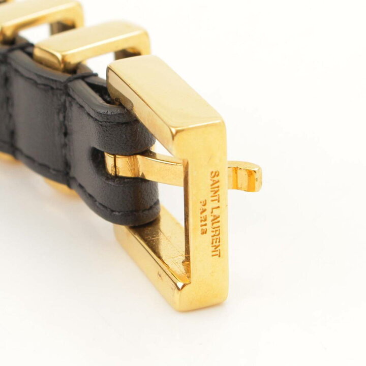 楽天市場】【サンローラン】SAINT LAURENT メンズ 3連バックル レザー  