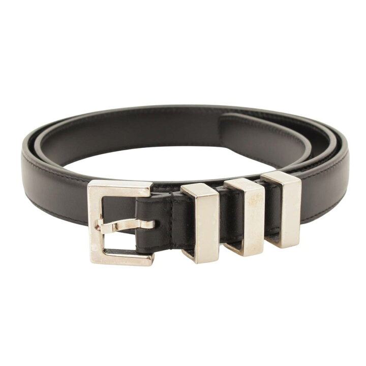 楽天市場】【サンローラン】SAINT LAURENT メンズ 3連バックル レザー 