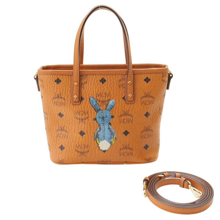 楽天市場】【エムシーエム】MCM ロゴグラム 2WAY ハンドバッグ 