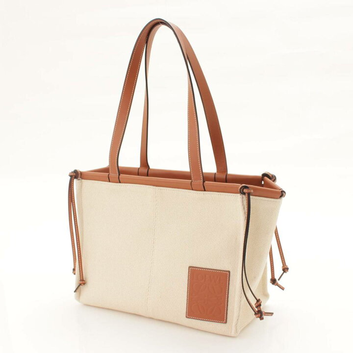 美品 LOEWE ロエベ クッショントート 330.02 トートバッグ キャンバス  