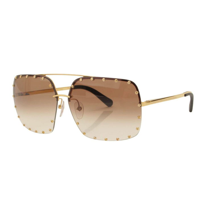 LOUIS VUITTON The Party Square Gradient Sunglasses Z2353E Brown