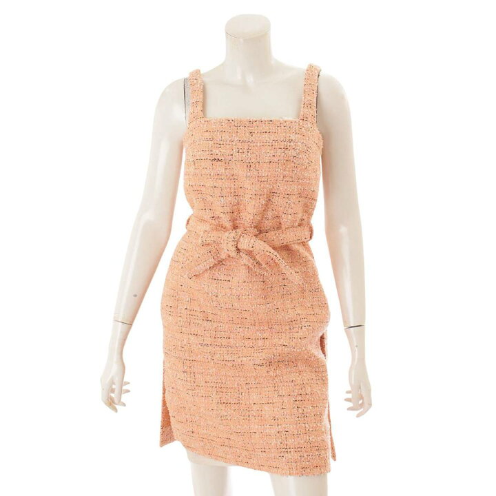 楽天市場】【シャネル】Chanel 21P ツイード ワンピース サロペット  