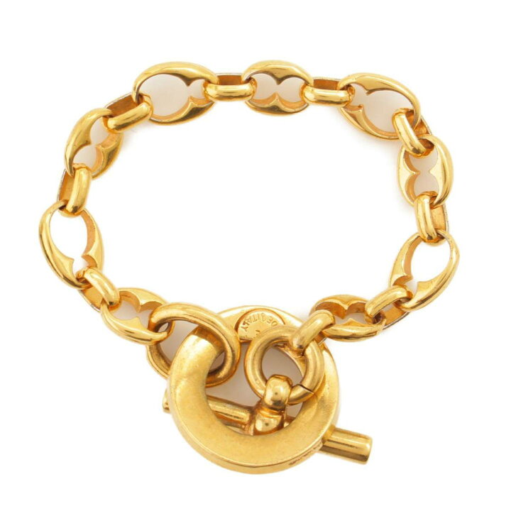 SYMBOL “C” LINE BRACELET 【LUXE】（GOLD） | CEL-CEL CEL CEL プレス 