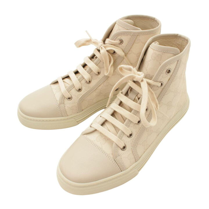 楽天市場】【グッチ】Gucci GGキャンバス ハイカットスニーカー 426186 
