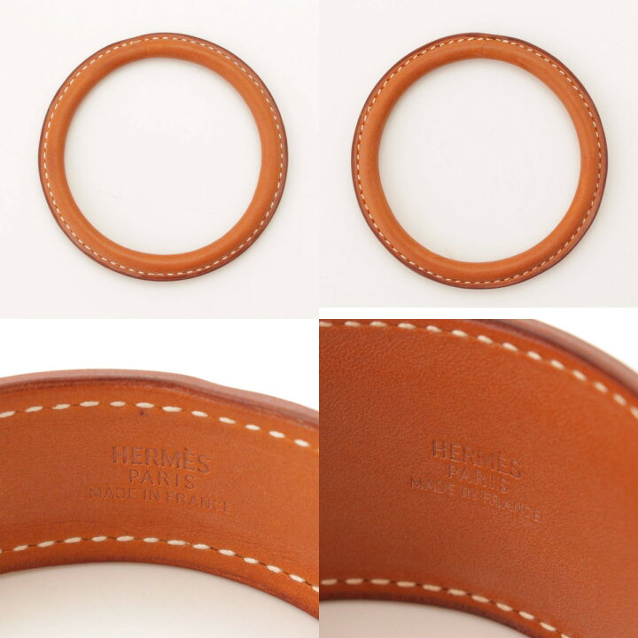 楽天市場】【エルメス】Hermes マルジェラ期 レザー バングル 