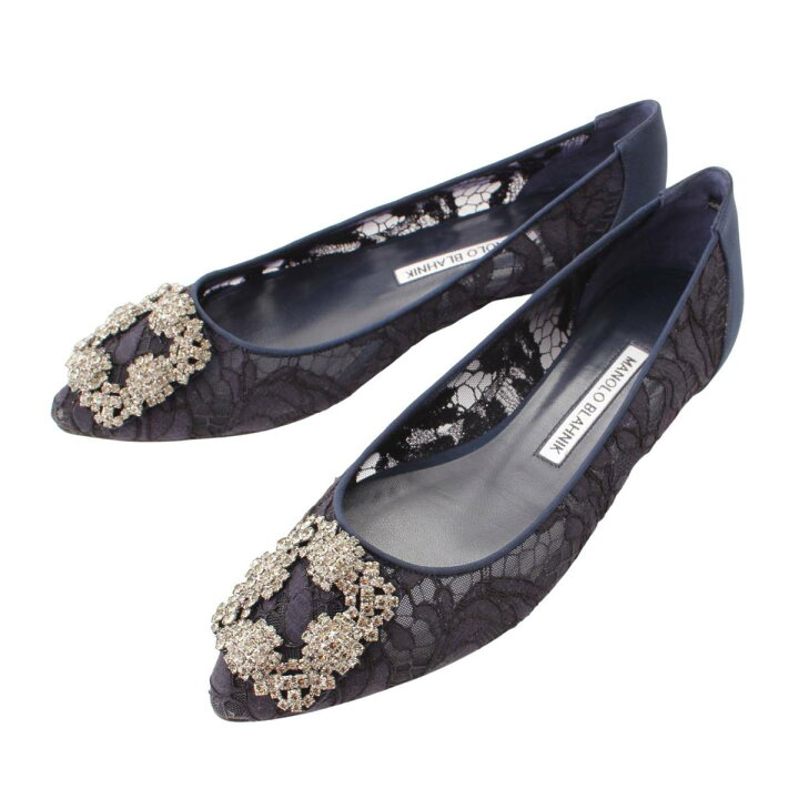 楽天市場】【マノロ ブラニク】Manolo Blahnik ハンギシ レース  