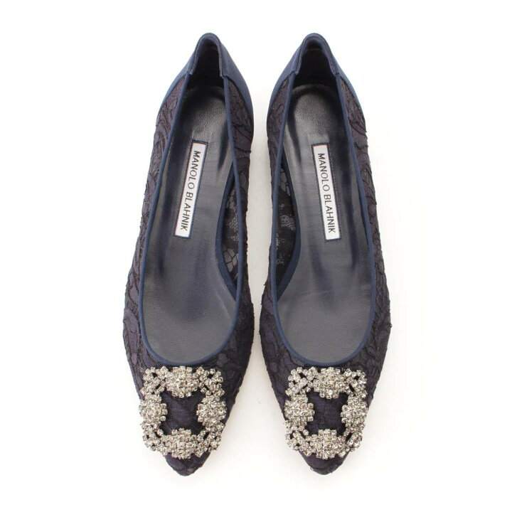 楽天市場】【マノロ ブラニク】Manolo Blahnik ハンギシ レース 