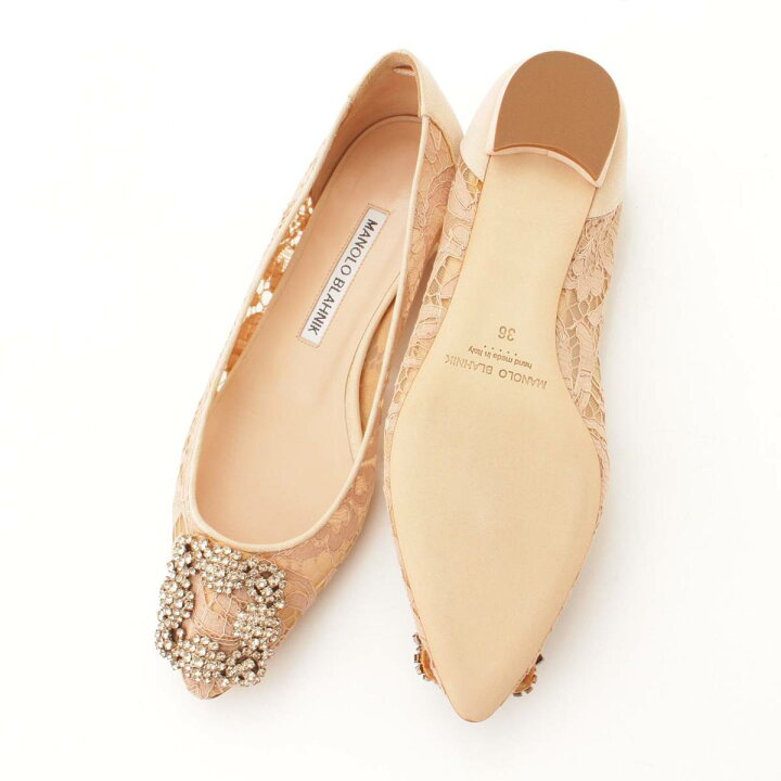 楽天市場】【マノロ ブラニク】Manolo Blahnik ハンギシ レース 