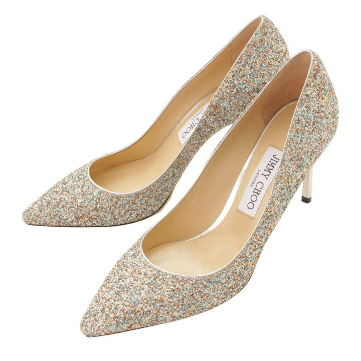 楽天市場】【ジミーチュウ】Jimmy Choo ROMY85 グリッター ヒール 