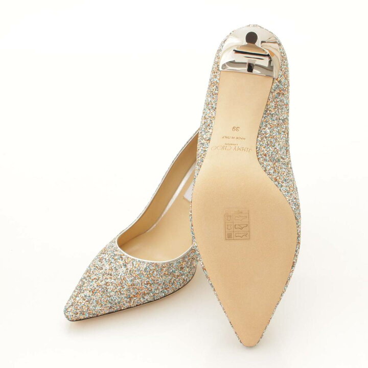 楽天市場】【ジミーチュウ】Jimmy Choo ROMY85 グリッター ヒール 