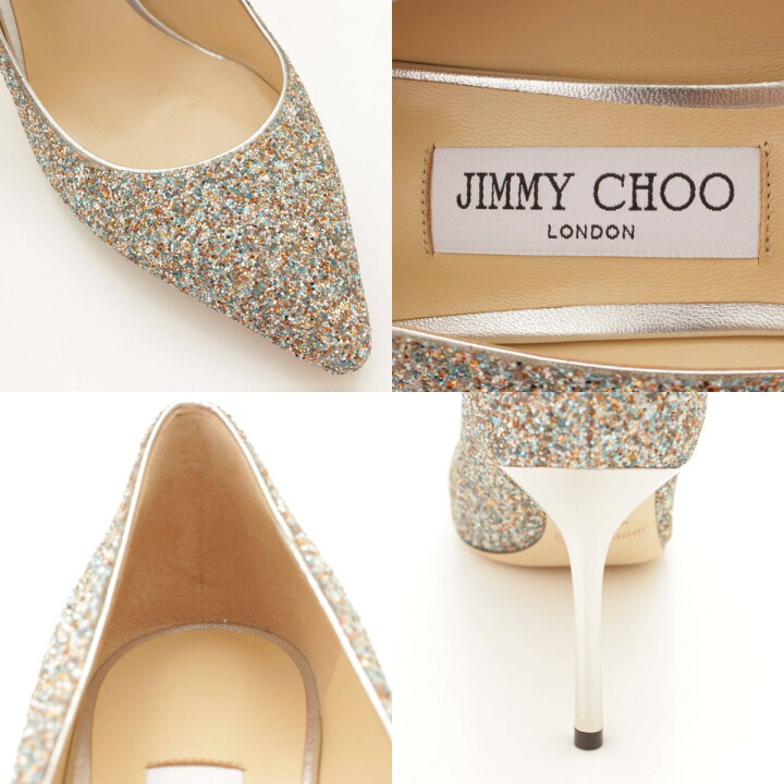 楽天市場】【ジミーチュウ】Jimmy Choo ROMY85 グリッター ヒール 