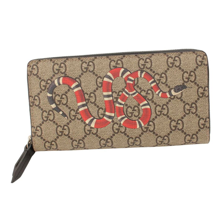 楽天市場】【グッチ】Gucci レザー キングスネーク GGスプリーム 