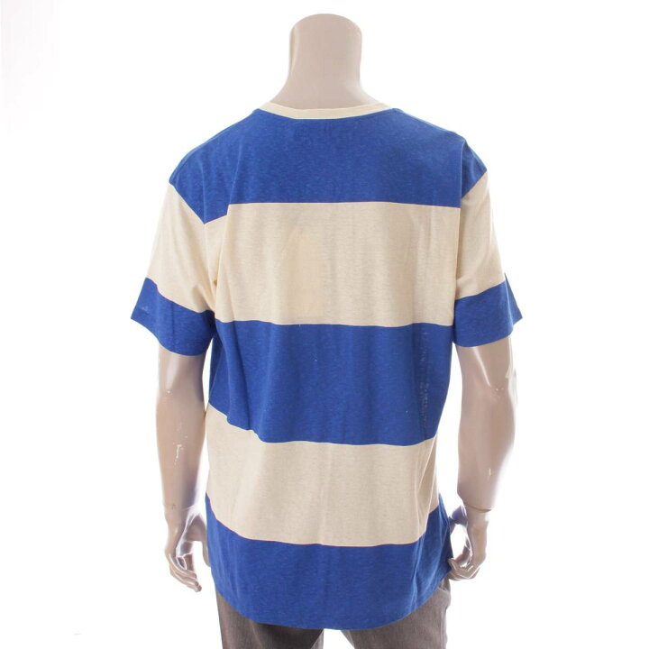 楽天市場】【グッチ】Gucci 20SS ロゴ ボーダー Tシャツ トップス