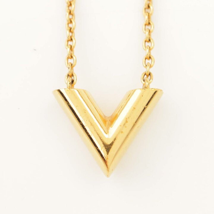 ルイヴィトン Louis ネックレス Vuitton ゴールド エセンシャルv ルイヴィトン Louis ネックレス Vuitton ゴールド エセンシャルv