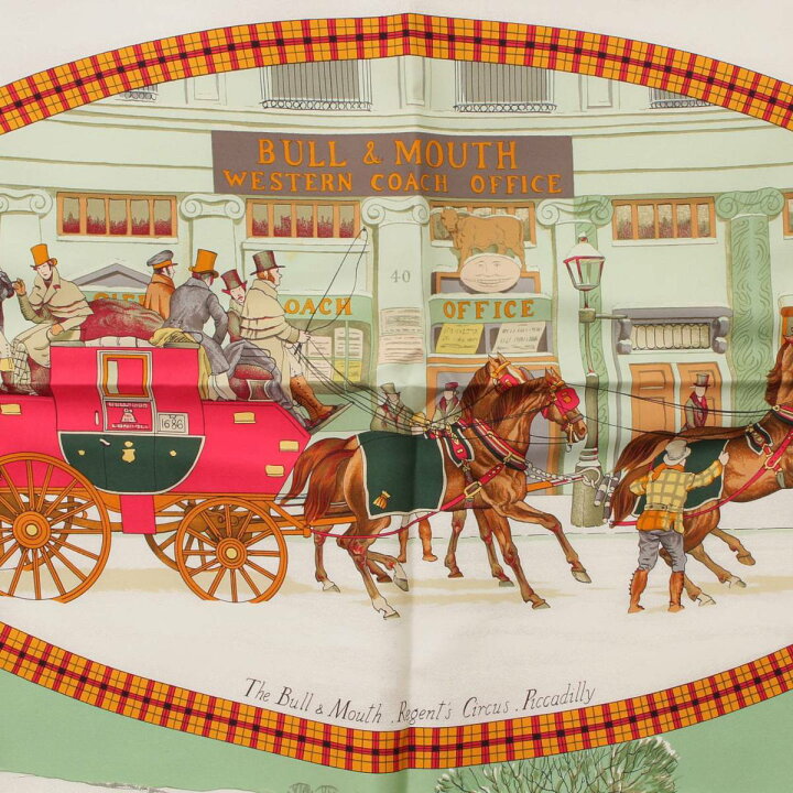 楽天市場】【エルメス】Hermes カレ90 シルクスカーフ L