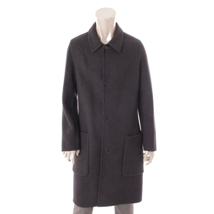 楽天市場】【エルメス】Hermes メンズ ステンカラー ウール コート  