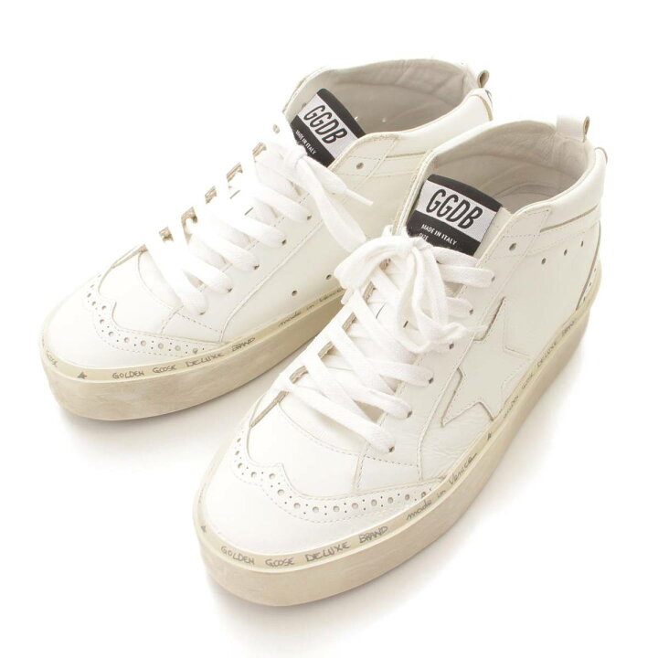 楽天市場】【ゴールデングース】GOLDEN GOOSE Mid Star ダメージ加工 