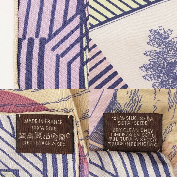 楽天市場】【エルメス】Hermes カレ90 シルクスカーフ 