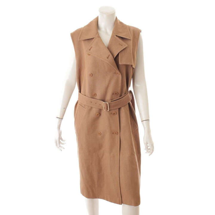 楽天市場】【マックス マーラ】Max mara ウール ノースリーブ ベルト 