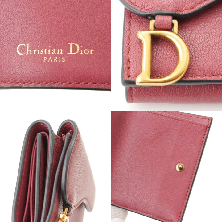 楽天市場】【クリスチャン ディオール】Christian Dior サドル レザー 