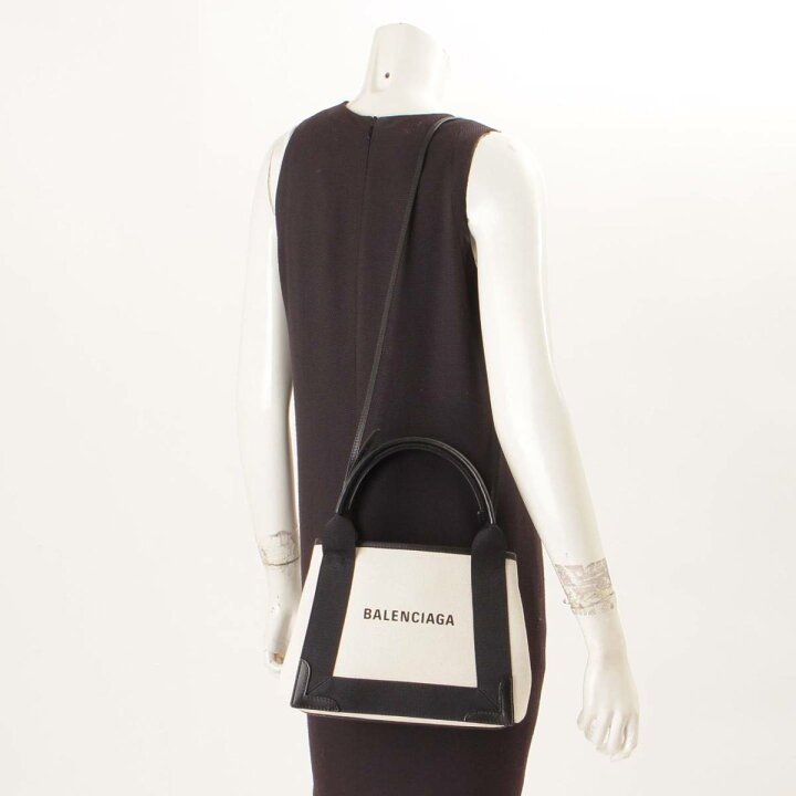 楽天市場】【バレンシアガ】Balenciaga バレンシアガ ネイビーカバス 