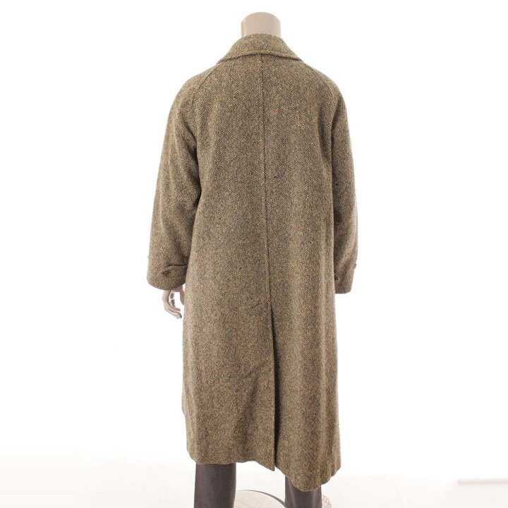 楽天市場】【バーバリーズ】Burberrys ツイード 一枚袖 ステンカラーコート イングランド製 A.3156/2 ブラウン 16LONG  【中古】【鑑定済・正規品保証】150356 : retro 【未使用級】BURBERRY バーバリー ステンカラーコート ツイードコート
