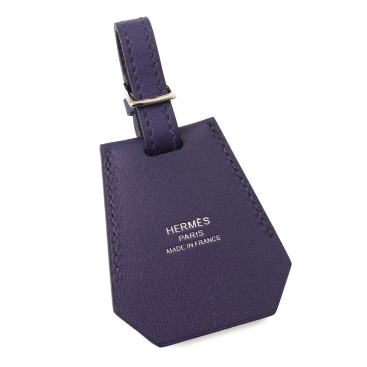 楽天市場】【エルメス】Hermes レザー ネームホルダー ネームタグ 