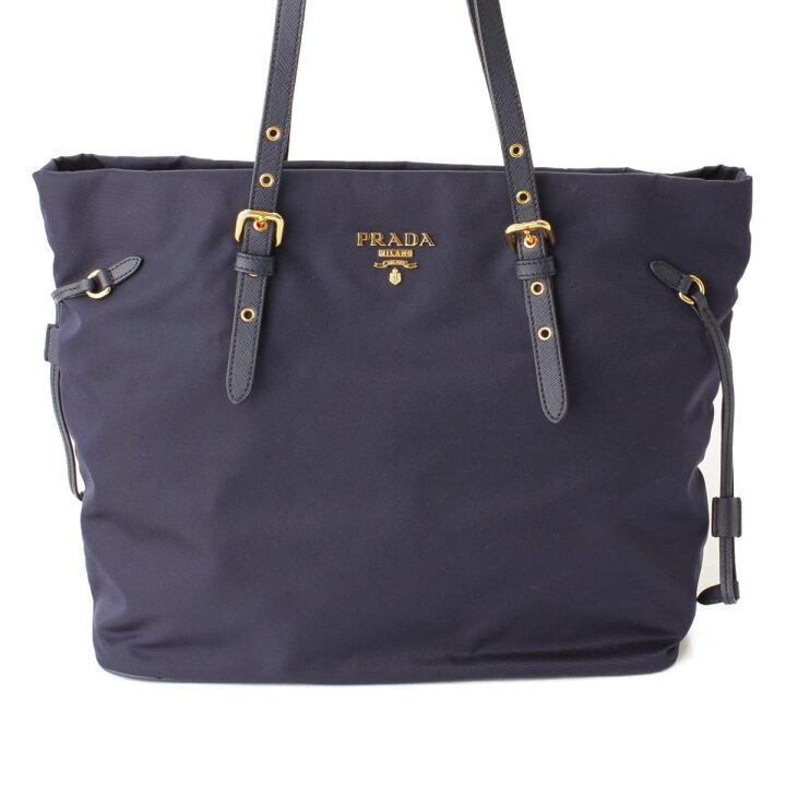 楽天市場】【プラダ】Prada テスートナイロン レザー トートバッグ  