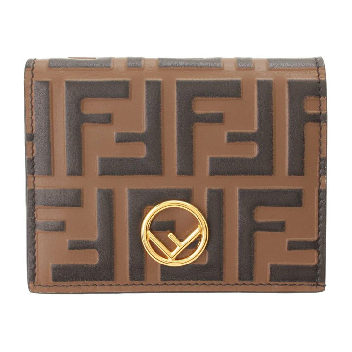 楽天市場】【フェンディ】Fendi エフイズフェンディ レザー 2つ折り 