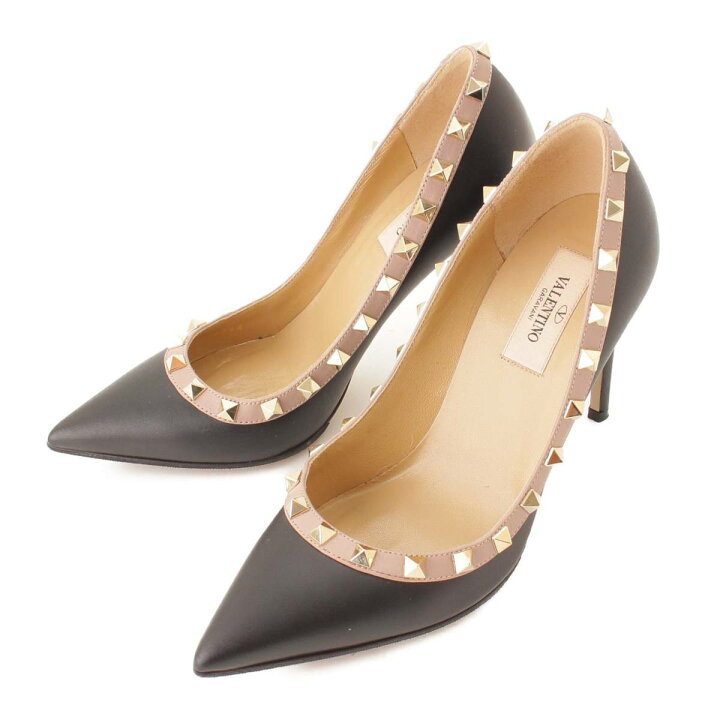 中古】ヴァレンティノ ヴァレンチノ VALENTINO パンプス ポインテッド  