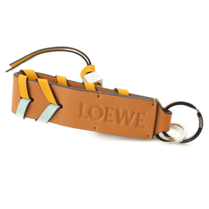 楽天市場】【ロエベ】Loewe ブレイデッド レザー キーホルダー キー  