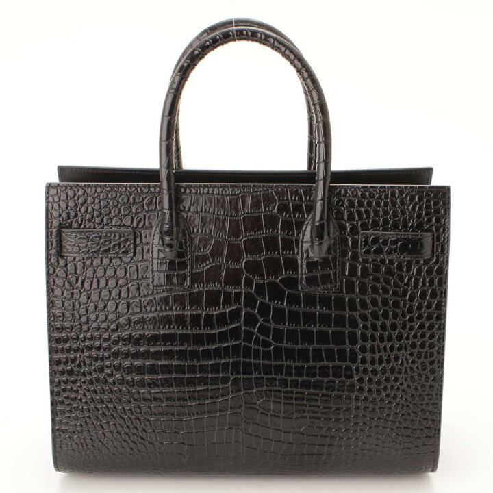 楽天市場】【サンローラン】SAINT LAURENT サックドジュール クロコ型 