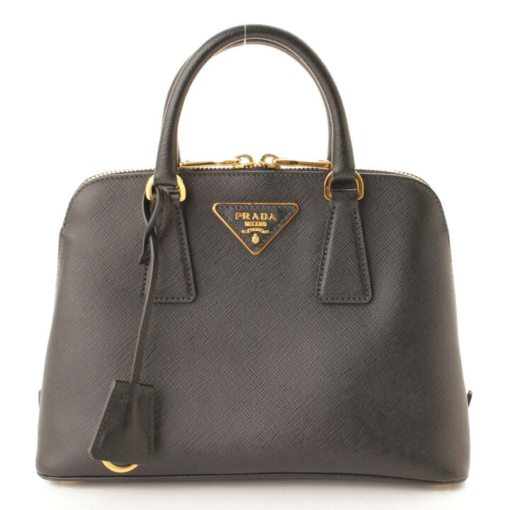 楽天市場】【プラダ】Prada サフィアーノレザー 2way ハンドバッグ 