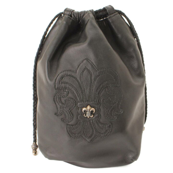 楽天市場】【クロムハーツ】Chrome Hearts レザー ドローストリング  