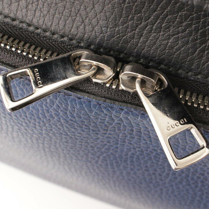 楽天市場】【グッチ】Gucci バイカラー スクエア レザー バックパック 