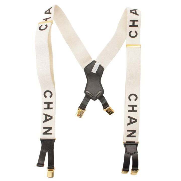 楽天市場】【シャネル】Chanel ココマーク ロゴ サスペンダー  
