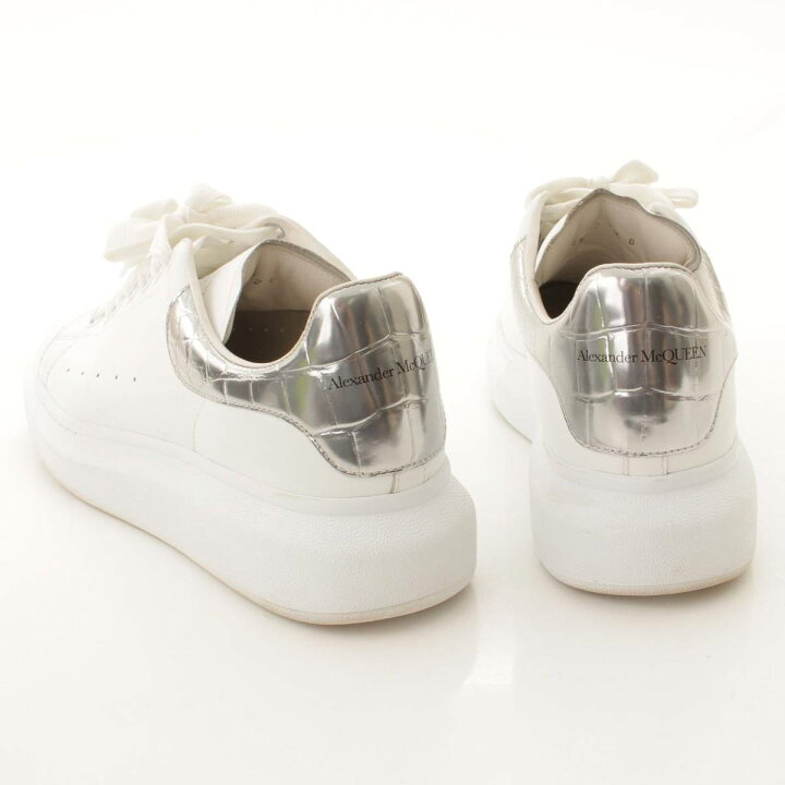 20038円 超熱 Alexander McQueen メンズ LARRY ラリー バイカラー スニーカー 625162 ホワイト シルバー 42 161648 20038円 超熱 Alexander McQueen メンズ LARRY ラリー バイカラー スニーカー 625162 ホワイト シルバー 42 161648