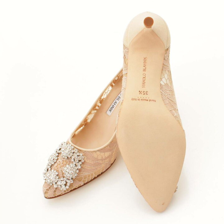 楽天市場】【マノロ ブラニク】Manolo Blahnik ハンギシ レース  