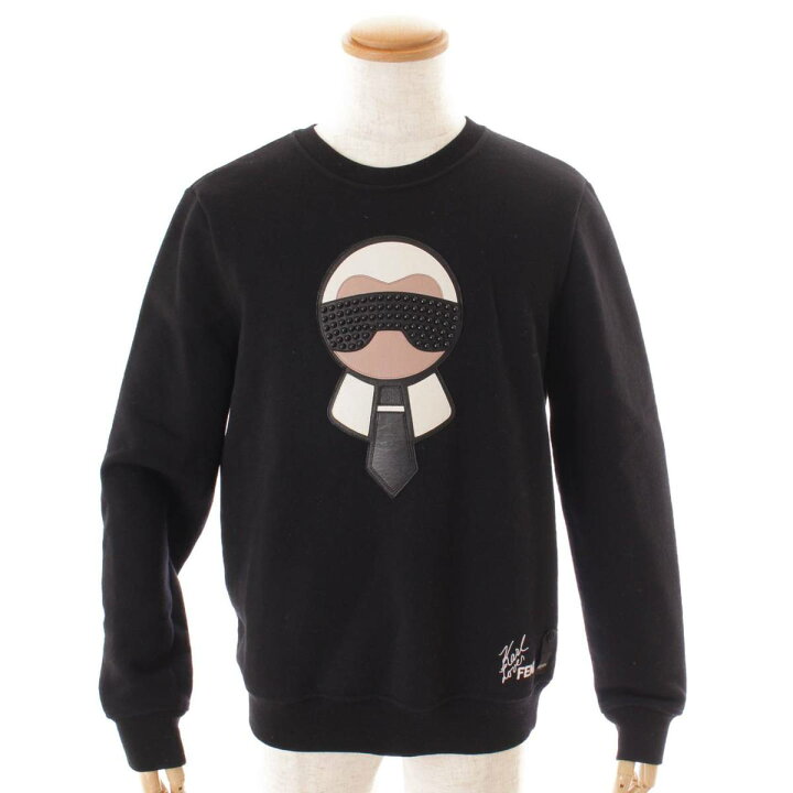 楽天市場】【フェンディ】Fendi カールラガーフェルド パッチ クルー 