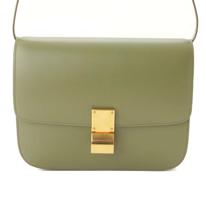 楽天市場】【セリーヌ】Celine クラシックボックス ミディアム レザー 