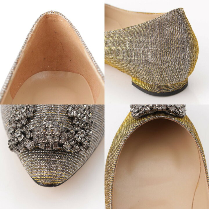 楽天市場】【マノロブラニク】Manolo Blahnik ハンギシ ビジュー 