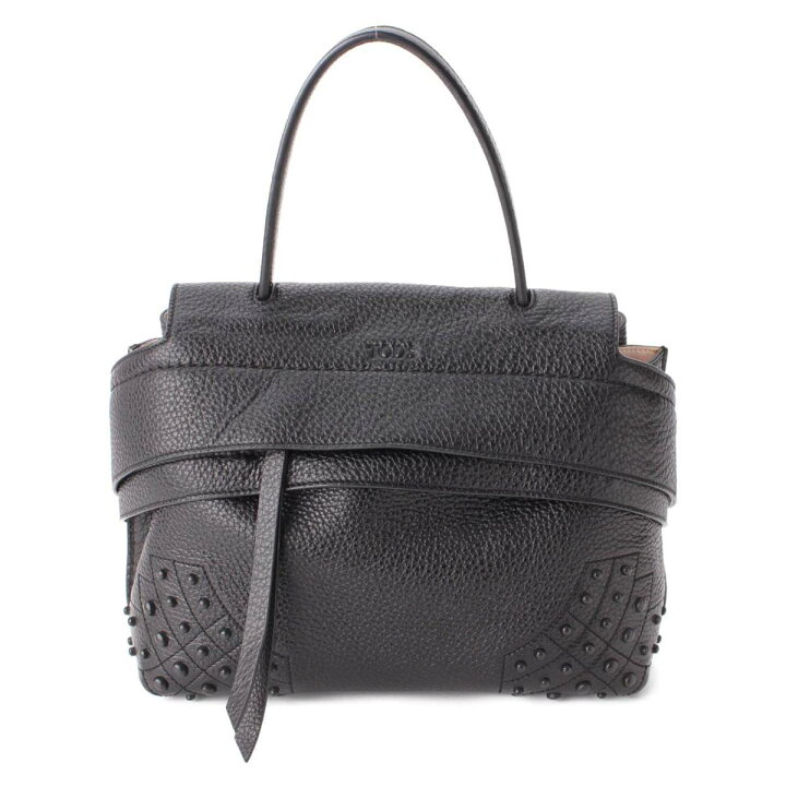 楽天市場】【トッズ】Tods WAVE BAG スタッズ レザー 2WAY 
