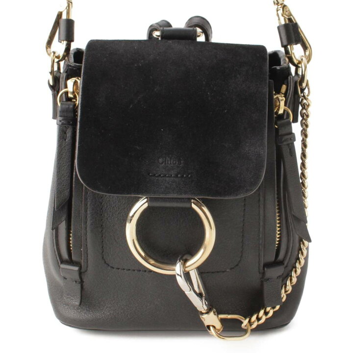 楽天市場】【クロエ】Chloe フェイ ミニリュック バックパック レザー 