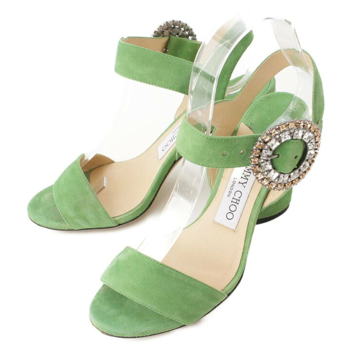 楽天市場】【ジミーチュウ】Jimmy Choo クリスタル ビジュー スエード 