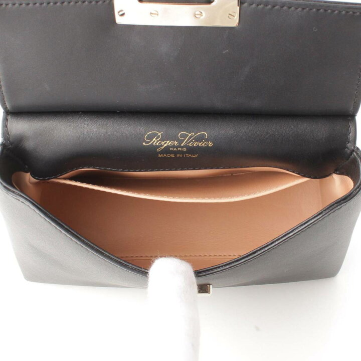 楽天市場】【ロジェヴィヴィエ】Roger Vivier ヴィヴ カバミニ レザー 