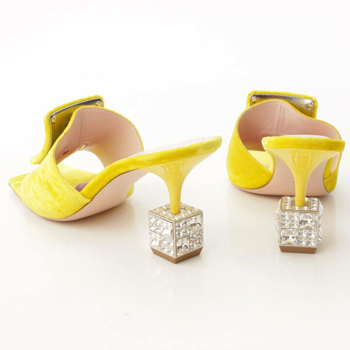 楽天市場】【ロジェヴィヴィエ】Roger Vivier キューブストラスヒール 