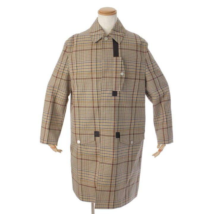 HYBRID TWEED】オーバーサイズ ステンカラーコート HERMES 《ツイード 