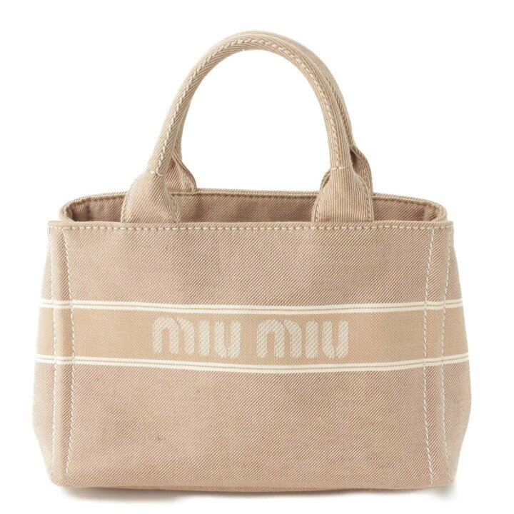 楽天市場】【ミュウミュウ】Miu Miu ジャガード デニム ロゴ 2WAY 