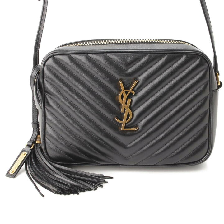 楽天市場】【サンローラン】SAINT LAURENT ルー レザー カメラ 