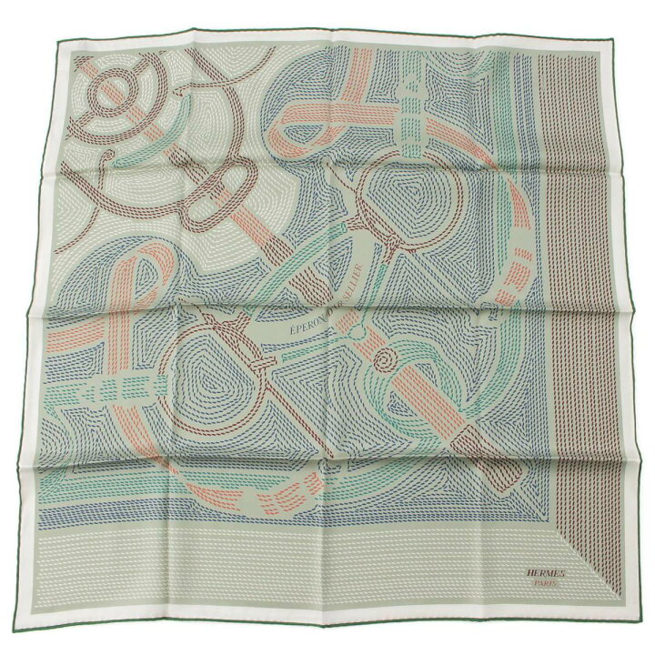 楽天市場】【エルメス】Hermes カレ70 シルクスカーフ Eperon d